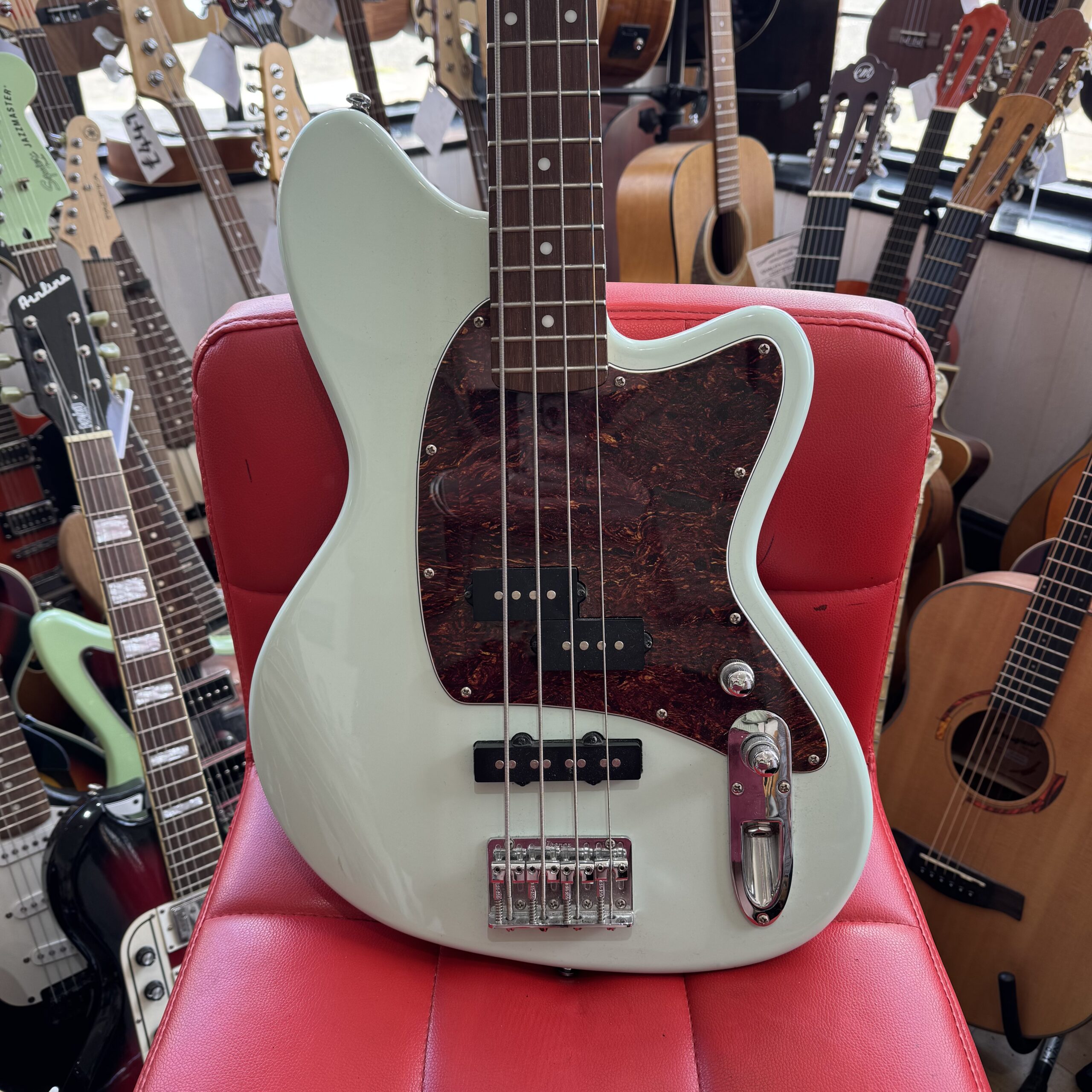 Ibanez TMB100 Mint Green Electric Bass Guitar - Image 2