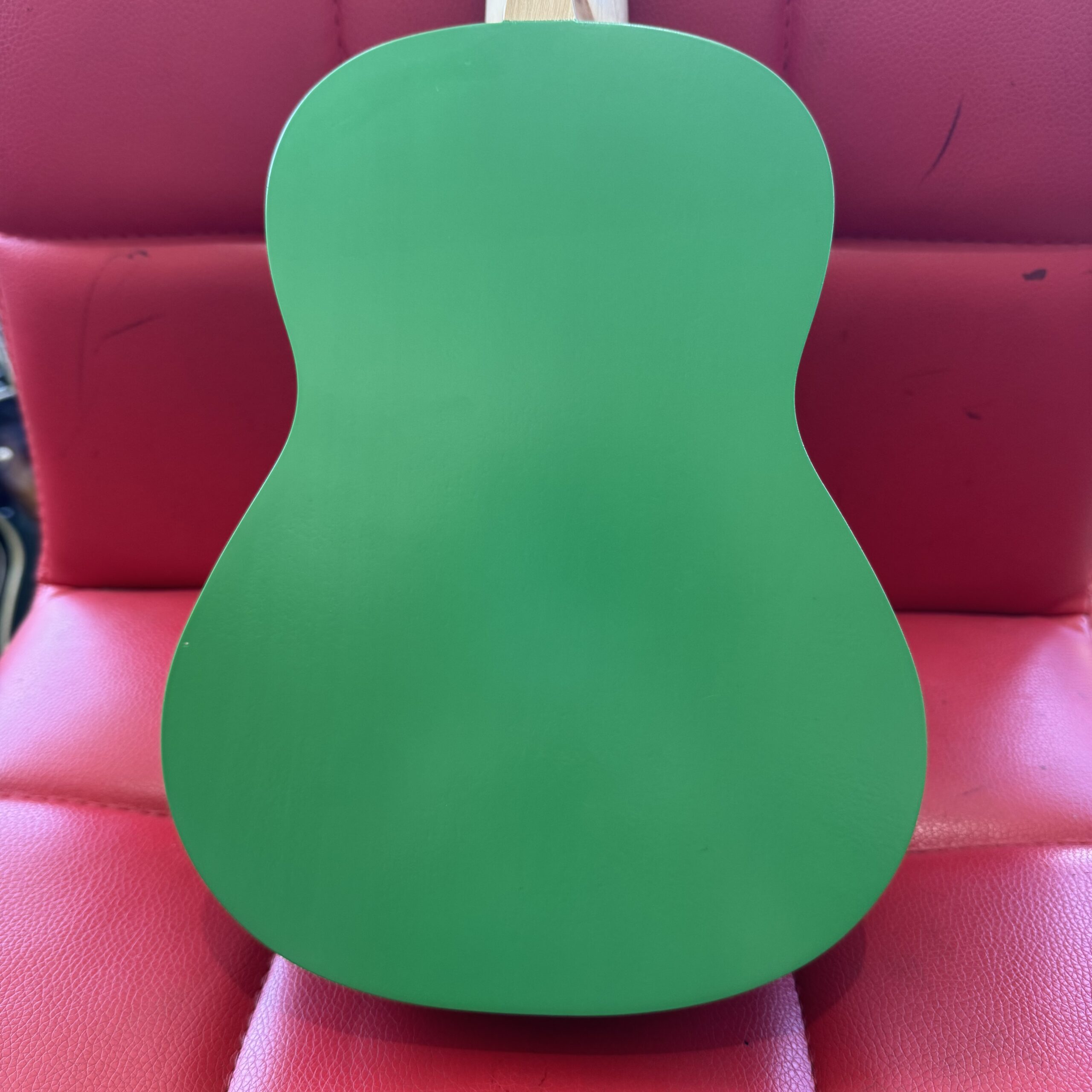 Blue Moon BU-04 Soprano Green Ukulele - Image 7
