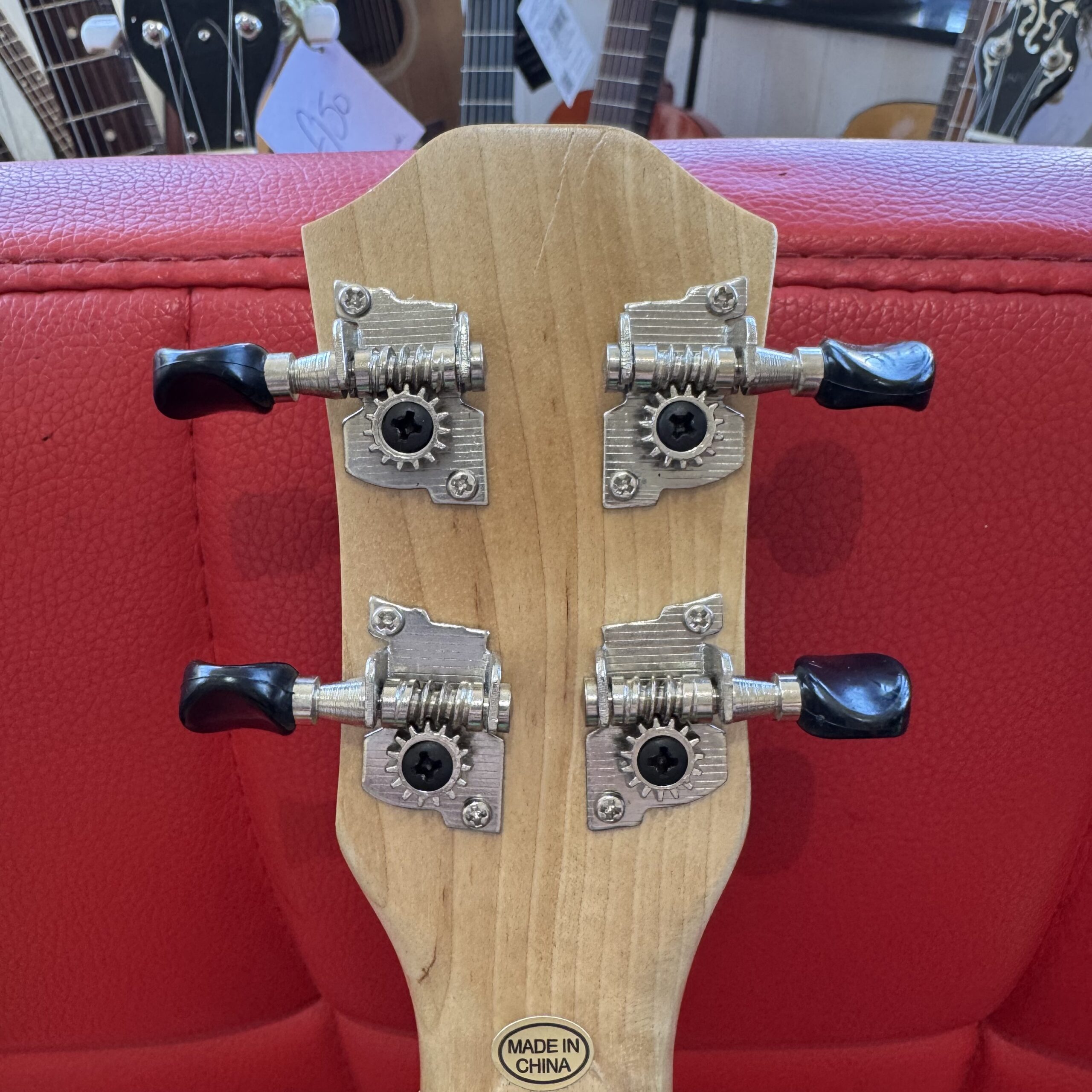 Blue Moon BU-04 Soprano Green Ukulele - Image 9
